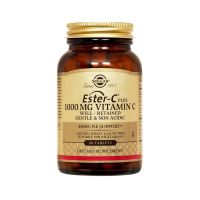 Solgar Ester-C Plus 1000mg Vitamin C Well - Retained Gentle & Non Acidic 60 Tablets