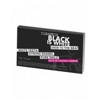 Curaprox Black Is White Chewing Gum 17g | 12pcs