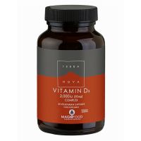 Terranova Vitamin D3 2000IU (50mcg) Complex 50 Veg Caps
