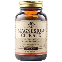 Solgar Magnesium Citrate Μέταλλα-Ιχνοστοιχεία 60 Tabs