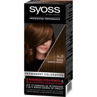 Syoss Color Classic SalonPlex Permanent Hair Dye Chocolate Brown 4-8 50ml