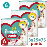 Pampers Pants Value Pack No6 14-19kg 3x25 τμχ