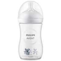 Avent Natural Response Πλαστικό Μπιμπερό Κοάλα 1m+ 260 ml