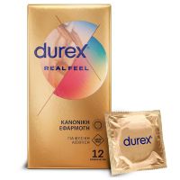 Durex Real Feel Προφυλακτικά 12 τμχ