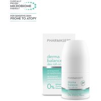 Pharmasept Derma Balance Mild Deo Roll-On Απαλό Αποσμητικό με Πρεβιοτικά 50 ml