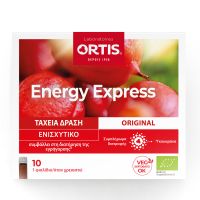 Ortis Energy Express BIO Συμπλήρωμα Διατροφής για Άμεση Ενέργεια 10 x 15 ml