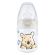 Nuk First Choice+ Disney Winnie Τhe Pooh Μπιμπερό με Θηλή Σιλικόνης & Δείκτη Ελεγχου Θερμοκρασίας σε Διάφορα Χρώματα & Σχέδια 0-6m 150ml 1τμχ