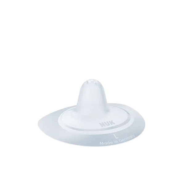 Nuk Nipple Shields Ασπίδες Θηλής Σιλικόνης με Θήκη Αποθήκευσης L 2τμχ