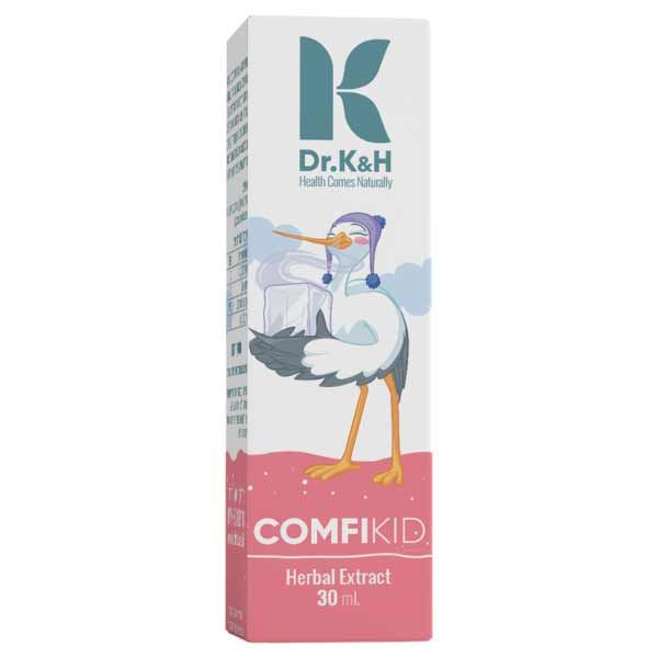 Dr K&H ComfiKid Σιρόπι για τον Ξηρό Βήχα των Παιδιών 30 ml