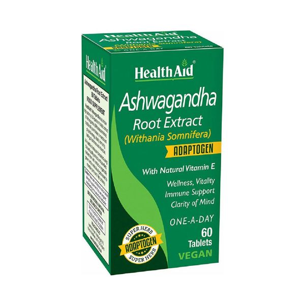 Health Aid Aswagandha Root Extract 60 ταμπλέτες