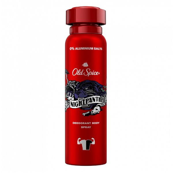 Old Spice Night Panther Αποσμητικό Σπρέι Σώματος για τον Άνδρα 150 ml