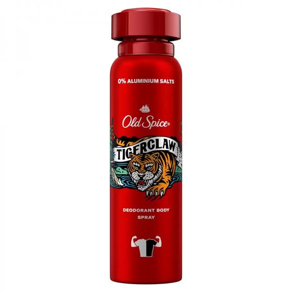 Old Spice Tiger Claw Αποσμητικό Σπρέι Σώματος για τον Άνδρα 150 ml