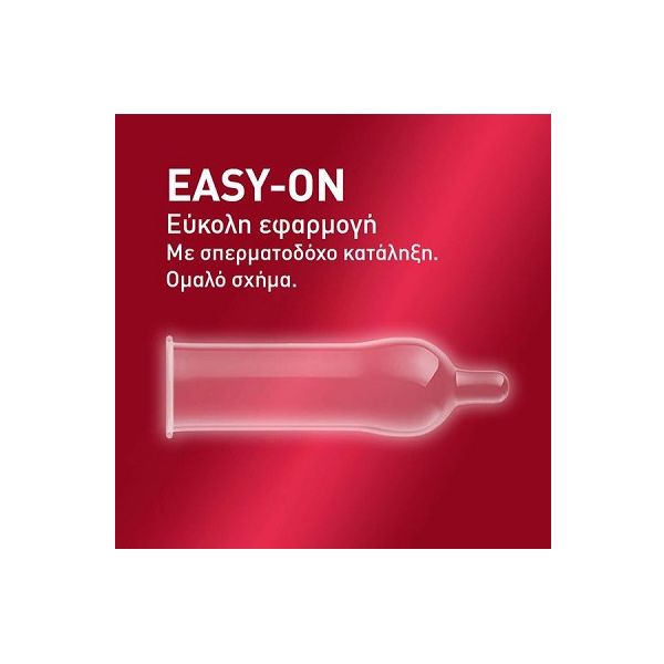 Durex Sensitive Extra Lube Λεπτά Προφυλακτικά με Έξτρα Λιπαντικό 12 τμχ