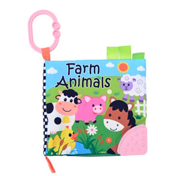 Lorelli Farm Animals Εκπαιδευτικό Πάνινο Βιβλίο